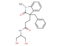 3-(3-benzyl-1-methyl-2-oxo-2,3-dihydro-1H-indol-3-yl)-N-[2-hydroxy-1-(hydroxymethyl)ethyl]propanamide