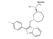 (3S)-1-{[2-(4-fluorophenyl)imidazo[1,2-a]pyridin-3-yl]methyl}-N,N-dimethylazepan-3-amine