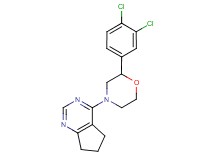 4-[2-(3,4-dichlorophenyl)morpholin-4-yl]-6,7-dihydro-5H-cyclopenta[d]pyrimidine