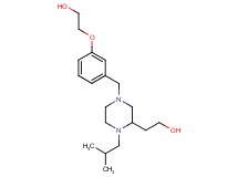 2-{4-[3-(2-hydroxyethoxy)benzyl]-1-isobutyl-2-piperazinyl}ethanol