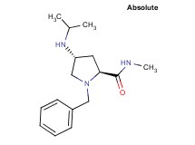 (4R)-1-benzyl-4-(isopropylamino)-N-methyl-L-prolinamide