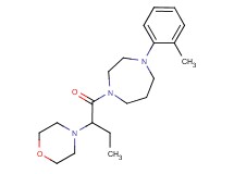 1-(2-methylphenyl)-4-[2-(4-morpholinyl)butanoyl]-1,4-diazepane