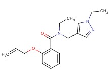 2-(allyloxy)-N-ethyl-N-[(1-ethyl-1H-pyrazol-4-yl)methyl]benzamide