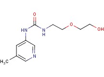 N-[2-(2-hydroxyethoxy)ethyl]-N'-(5-methylpyridin-3-yl)urea
