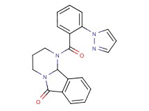 1-[2-(1H-pyrazol-1-yl)benzoyl]-1,3,4,10b-tetrahydropyrimido[2,1-a]isoindol-6(2H)-one