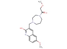 6-methoxy-3-{[4-(methoxyacetyl)-1,4-diazepan-1-yl]methyl}quinolin-2-ol