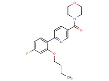 4-{[6-(2-butoxy-4-fluorophenyl)pyridin-3-yl]carbonyl}morpholine