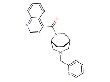 4-{[(1S*,5R*)-3-(2-pyridinylmethyl)-3,6-diazabicyclo[3.2.2]non-6-yl]carbonyl}quinoline
