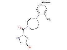 (3R,5S)-5-{[4-(2-methylphenyl)-1,4-diazepan-1-yl]carbonyl}-3-pyrrolidinol dihydrochloride