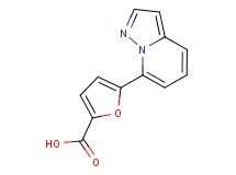 5-pyrazolo[1,5-a]pyridin-7-yl-2-furoic acid