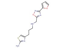 4-[3-({[3-(2-furyl)-1,2,4-oxadiazol-5-yl]methyl}amino)propyl]-1,3-thiazol-2-amine