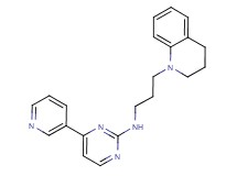 N-[3-(3,4-dihydro-1(2H)-quinolinyl)propyl]-4-(3-pyridinyl)-2-pyrimidinamine