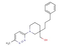 [1-(6-methylpyridazin-3-yl)-3-(3-phenylpropyl)piperidin-3-yl]methanol