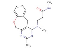 N~1~,N~3~-dimethyl-N~3~-(2-methyl-5,11-dihydro[1]benzoxepino[3,4-d]pyrimidin-4-yl)-beta-alaninamide