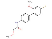 N-(4'-fluoro-2'-methoxybiphenyl-4-yl)-2-methoxyacetamide