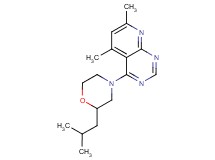 4-(2-isobutylmorpholin-4-yl)-5,7-dimethylpyrido[2,3-d]pyrimidine
