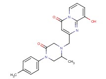 9-hydroxy-2-{[2-methyl-4-(4-methylphenyl)-5-oxo-1-piperazinyl]methyl}-4H-pyrido[1,2-a]pyrimidin-4-one