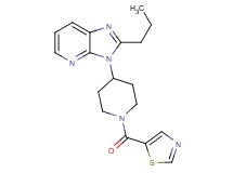2-propyl-3-[1-(1,3-thiazol-5-ylcarbonyl)-4-piperidinyl]-3H-imidazo[4,5-b]pyridine