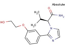 (2S)-2-{2-[3-(2-hydroxyethoxy)phenyl]-1H-imidazol-1-yl}-3-methylbutanamide