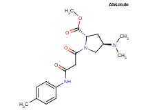 methyl (2S,4R)-4-(dimethylamino)-1-{3-[(4-methylphenyl)amino]-3-oxopropanoyl}pyrrolidine-2-carboxylate