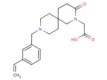 [3-oxo-9-(3-vinylbenzyl)-2,9-diazaspiro[5.5]undec-2-yl]acetic acid