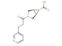 (1R*,5S*,6r)-3-(3-pyridin-3-ylpropanoyl)-3-azabicyclo[3.1.0]hexane-6-carboxylic acid