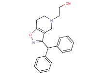 2-[3-(diphenylmethyl)-6,7-dihydroisoxazolo[4,5-c]pyridin-5(4H)-yl]ethanol