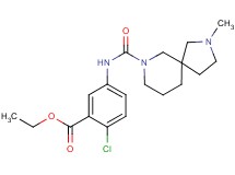 ethyl 2-chloro-5-{[(2-methyl-2,7-diazaspiro[4.5]dec-7-yl)carbonyl]amino}benzoate