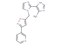 5'-methyl-1-[(3-pyridin-3-ylisoxazol-5-yl)methyl]-1H,3'H-2,4'-biimidazole