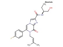 6-(4-fluorophenyl)-N-[(1S)-1-(hydroxymethyl)propyl]-7-(3-methylbut-2-en-1-yl)-8-oxo-7,8-dihydroimidazo[1,2-a]pyrazine-2-carboxamide