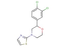 2-(3,4-dichlorophenyl)-4-(1,3-thiazol-2-yl)morpholine
