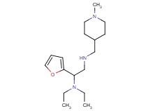N~1~,N~1~-diethyl-1-(2-furyl)-N~2~-[(1-methyl-4-piperidinyl)methyl]-1,2-ethanediamine