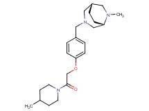 (1R*,5S*)-6-methyl-3-{4-[2-(4-methylpiperidin-1-yl)-2-oxoethoxy]benzyl}-3,6-diazabicyclo[3.2.2]nonane