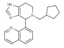 8-[5-(cyclopentylmethyl)-4,5,6,7-tetrahydro-1H-imidazo[4,5-c]pyridin-4-yl]quinoline