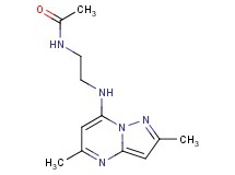 N-{2-[(2,5-dimethylpyrazolo[1,5-a]pyrimidin-7-yl)amino]ethyl}acetamide