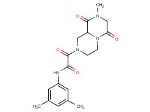 N-(3,5-dimethylphenyl)-2-(8-methyl-6,9-dioxooctahydro-2H-pyrazino[1,2-a]pyrazin-2-yl)-2-oxoacetamide