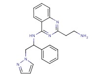 2-(2-aminoethyl)-N-[1-phenyl-2-(1H-pyrazol-1-yl)ethyl]-4-quinazolinamine dihydrochloride