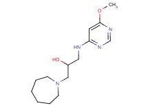 1-azepan-1-yl-3-[(6-methoxypyrimidin-4-yl)amino]propan-2-ol
