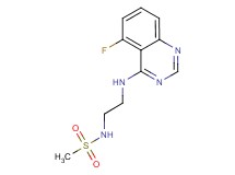 N-{2-[(5-fluoroquinazolin-4-yl)amino]ethyl}methanesulfonamide
