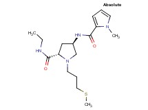 (4R)-N-ethyl-4-{[(1-methyl-1H-pyrrol-2-yl)carbonyl]amino}-1-[3-(methylthio)propyl]-L-prolinamide