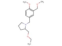 2-(ethoxymethyl)-1-[4-methoxy-3-(methoxymethyl)benzyl]pyrrolidine