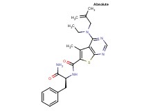 N-({4-[ethyl(2-methyl-2-propen-1-yl)amino]-5-methylthieno[2,3-d]pyrimidin-6-yl}carbonyl)-L-phenylalaninamide