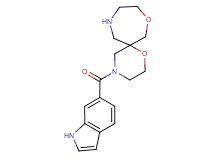 4-(1H-indol-6-ylcarbonyl)-1,8-dioxa-4,11-diazaspiro[5.6]dodecane