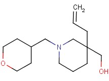 [3-allyl-1-(tetrahydro-2H-pyran-4-ylmethyl)-3-piperidinyl]methanol