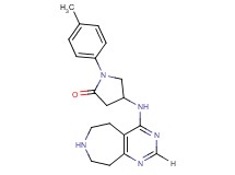 1-(4-methylphenyl)-4-(6,7,8,9-tetrahydro-5H-pyrimido[4,5-d]azepin-4-ylamino)-2-pyrrolidinone dihydrochloride