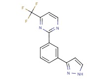 2-[3-(1H-pyrazol-3-yl)phenyl]-4-(trifluoromethyl)pyrimidine