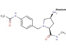 (2S,4S)-1-[4-(acetylamino)benzyl]-4-amino-N-methylpyrrolidine-2-carboxamide