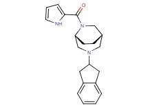 (1S*,5R*)-3-(2,3-dihydro-1H-inden-2-yl)-6-(1H-pyrrol-2-ylcarbonyl)-3,6-diazabicyclo[3.2.2]nonane