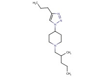 1-(2-methylpentyl)-4-(4-propyl-1H-1,2,3-triazol-1-yl)piperidine