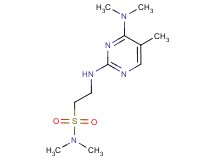 2-{[4-(dimethylamino)-5-methylpyrimidin-2-yl]amino}-N,N-dimethylethanesulfonamide
